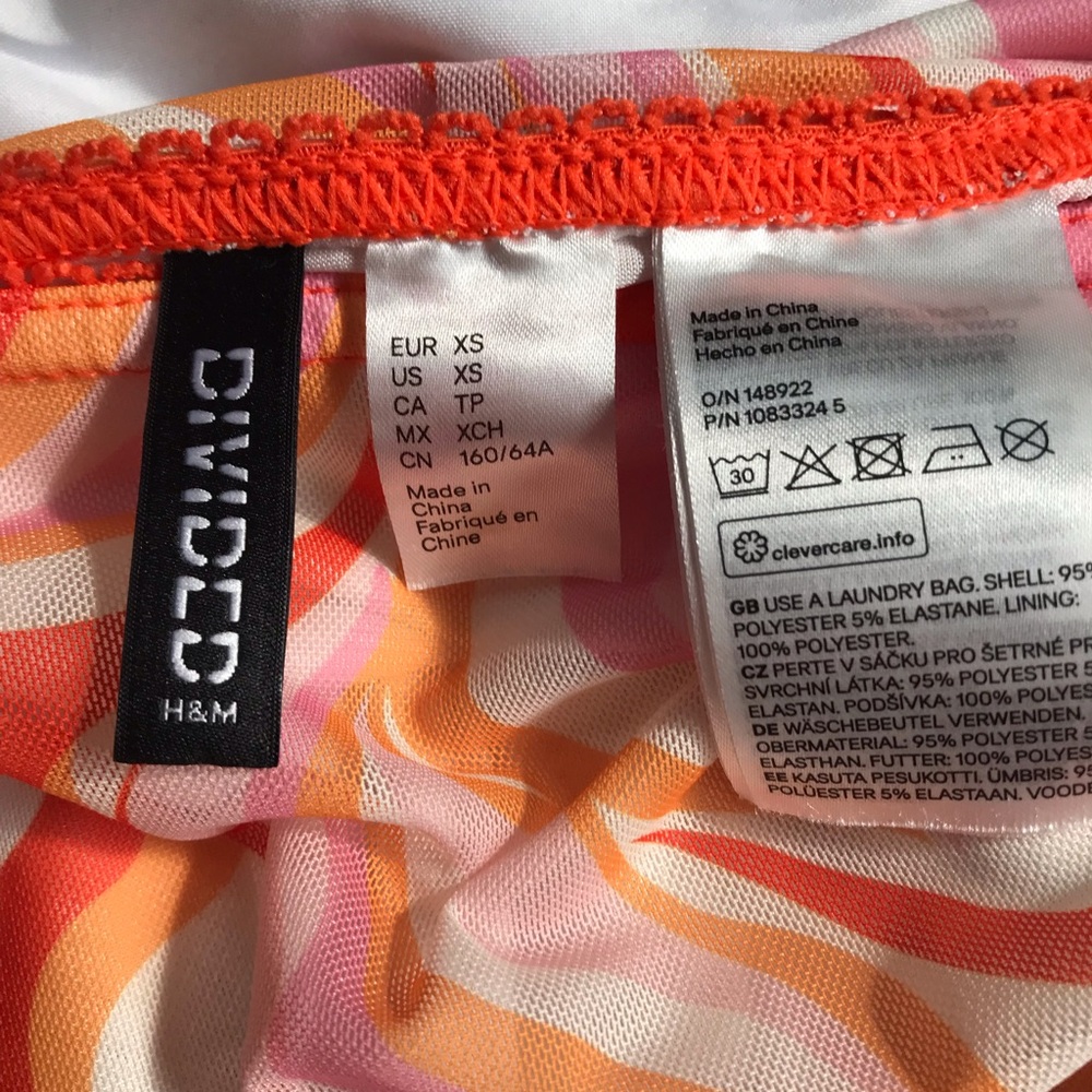Y2K Colorful Swirl Pattern Midi Skirt - Picture 5 of 5